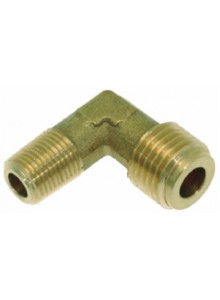 Фитинг угловой 1/4"M - 1/8"M