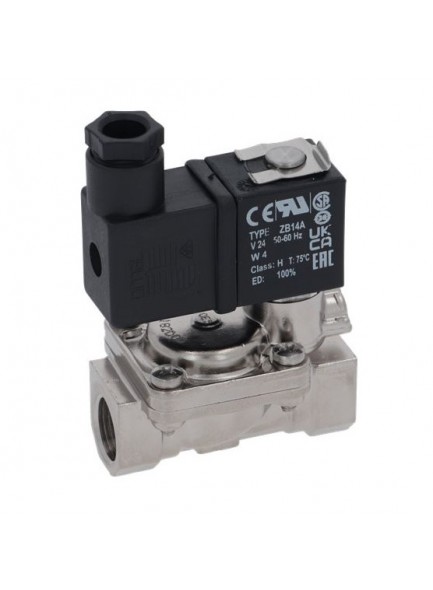 Клапан электромагнитный SIRAI L182D05 3/8" (24 В) Клапан электромагнитный SIRAI L182D05 3/8" (24 В)
