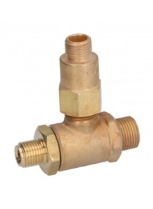 Клапан обратный ø 1/4"M - 3/8"M