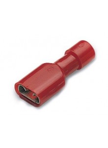 Клемма кабельная красная F 6.3 x 0.8 мм