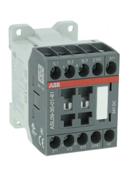 Контактор ABB ASL09-30-01-81 24V DC Контактор ABB ASL09-30-01-81 24V DC