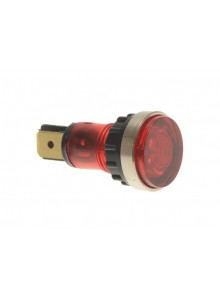 Лампа индикаторная красная (230 В, ø 18/12 мм)