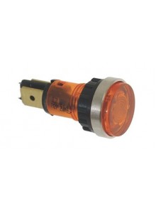 Лампа индикаторная оранжевая (230 В, ø 18/12 мм)