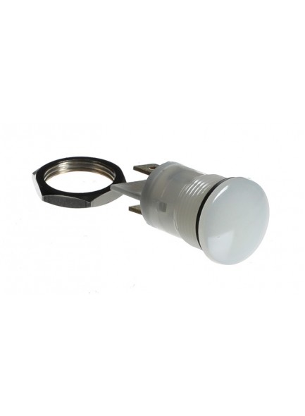 Лампа сигнальная белая (230 В, ø 16 мм)
