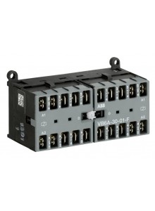 Миниконтактор реверсивный ABB VB6A-30-01-F 9A (400В AC3) катушка 24 В АС