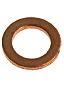 Уплотнитель плоский Ø 10 х 6 х 1 мм (медь)