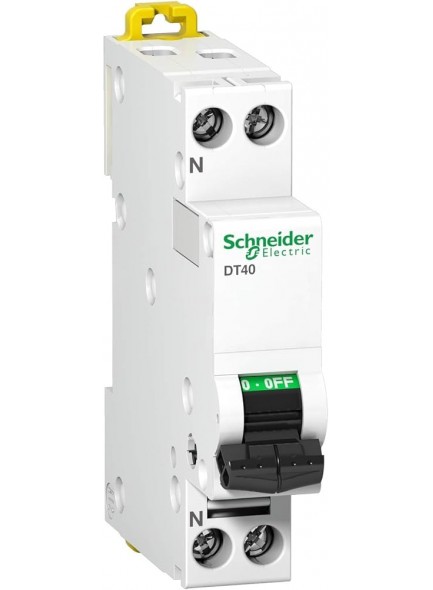 Выключатель автоматический модульный Schneider Electric DT40 (6 А, 230 В) Выключатель автоматический модульный Schneider Electric DT40 (6 А, 230 В)